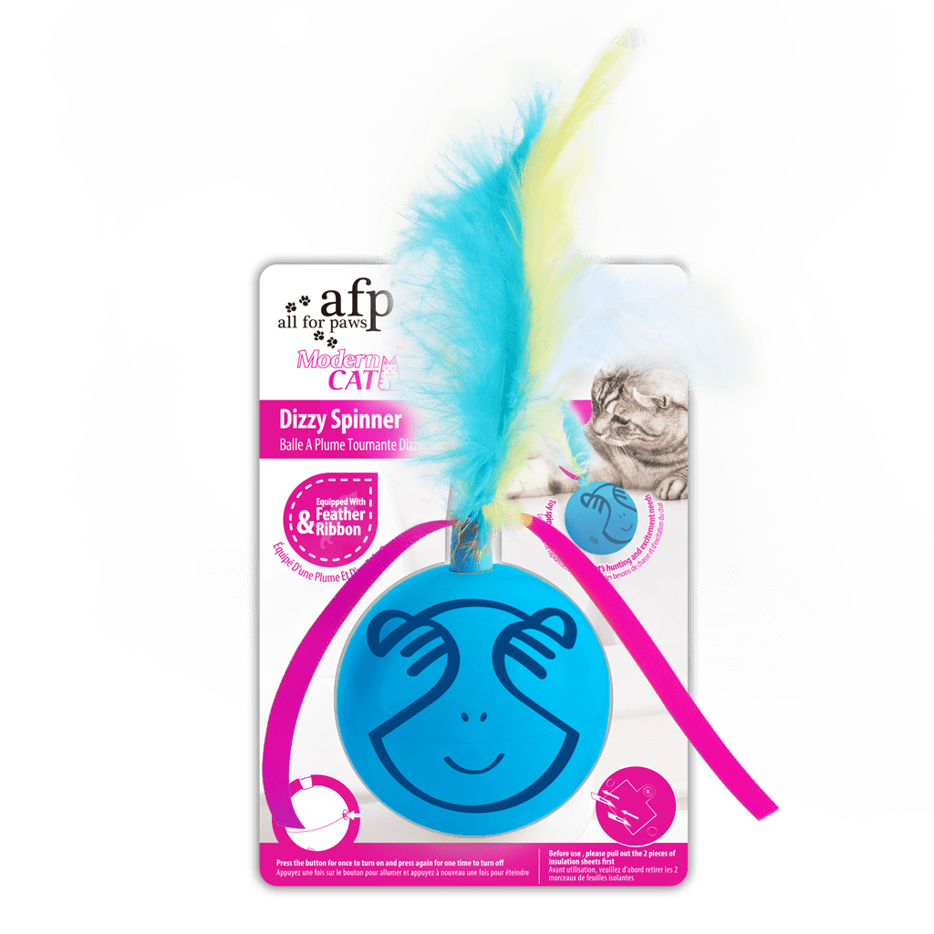 AFP Modern Cat Dizzy Spinner - All For Animals