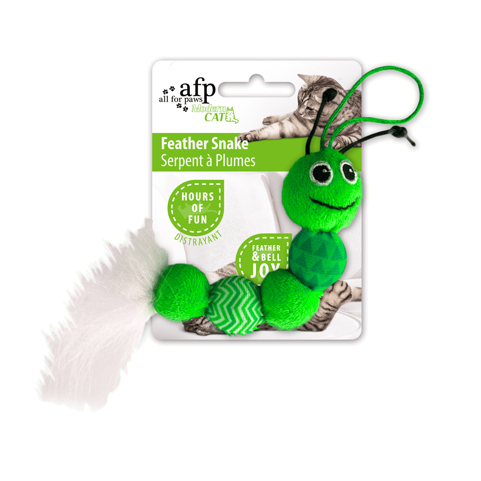 AFP Modern Cat - Feather Snake - All For Animals