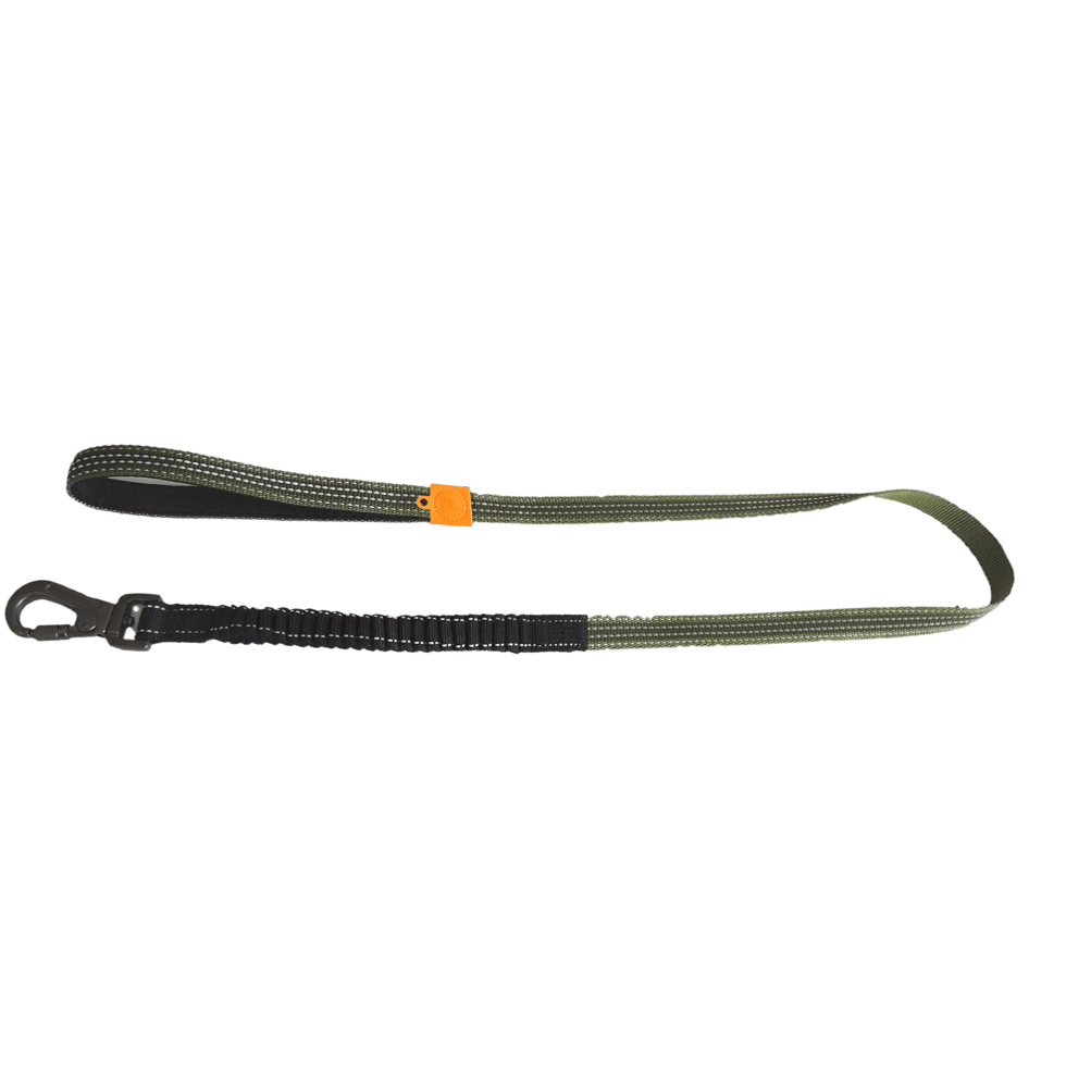 AFP Off Street - Dog Leash Olijfgroen - All For Animals