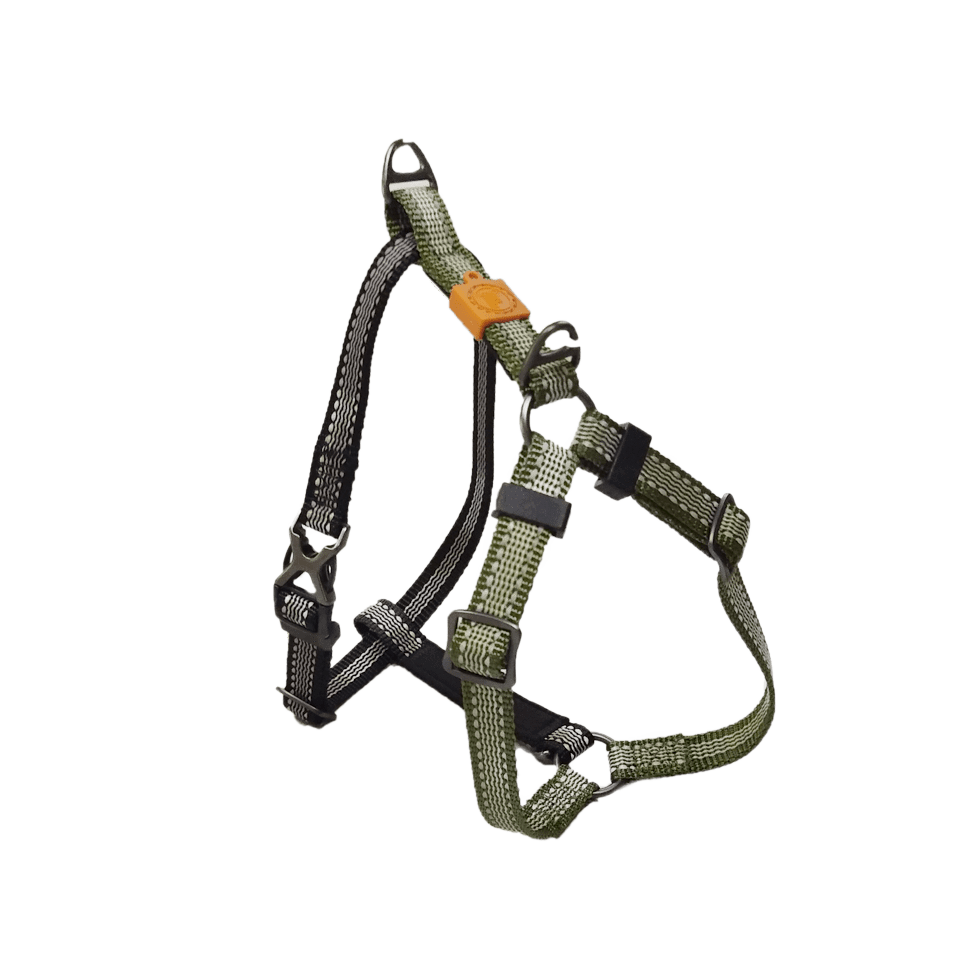 AFP Off Street - Dog Non-Pull Harness Olijfgroen - All For Animals