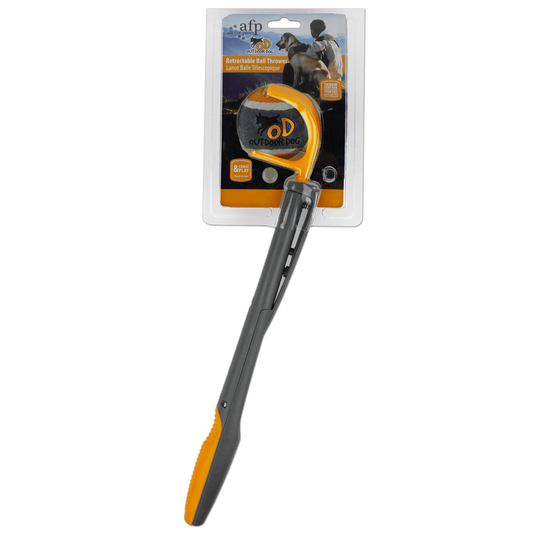 AFP Outdoor Dog - Retractable Ball Thrower - transparante productafbeelding