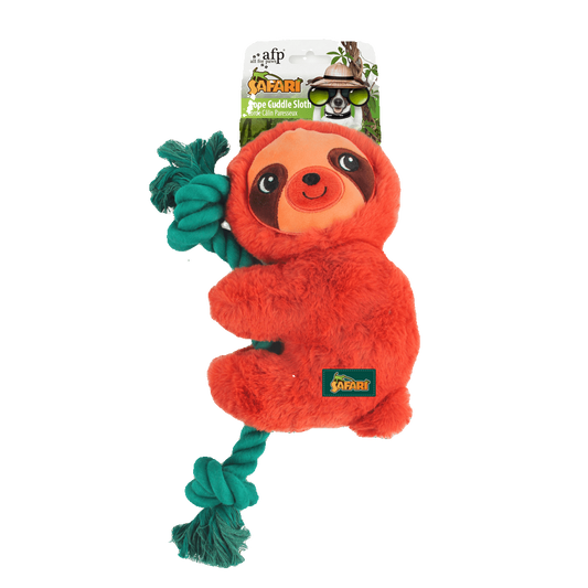 AFP Safari - Rope Cuddle Luiaard - transparante productafbeelding