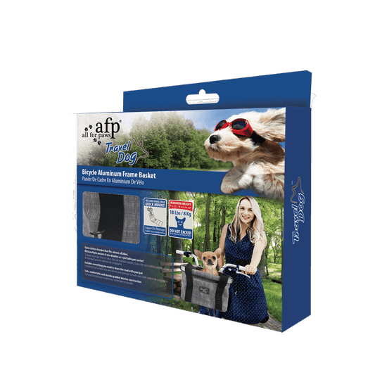 AFP Travel Dog - Easy-go Bicycle Pet Basket - All For Animals