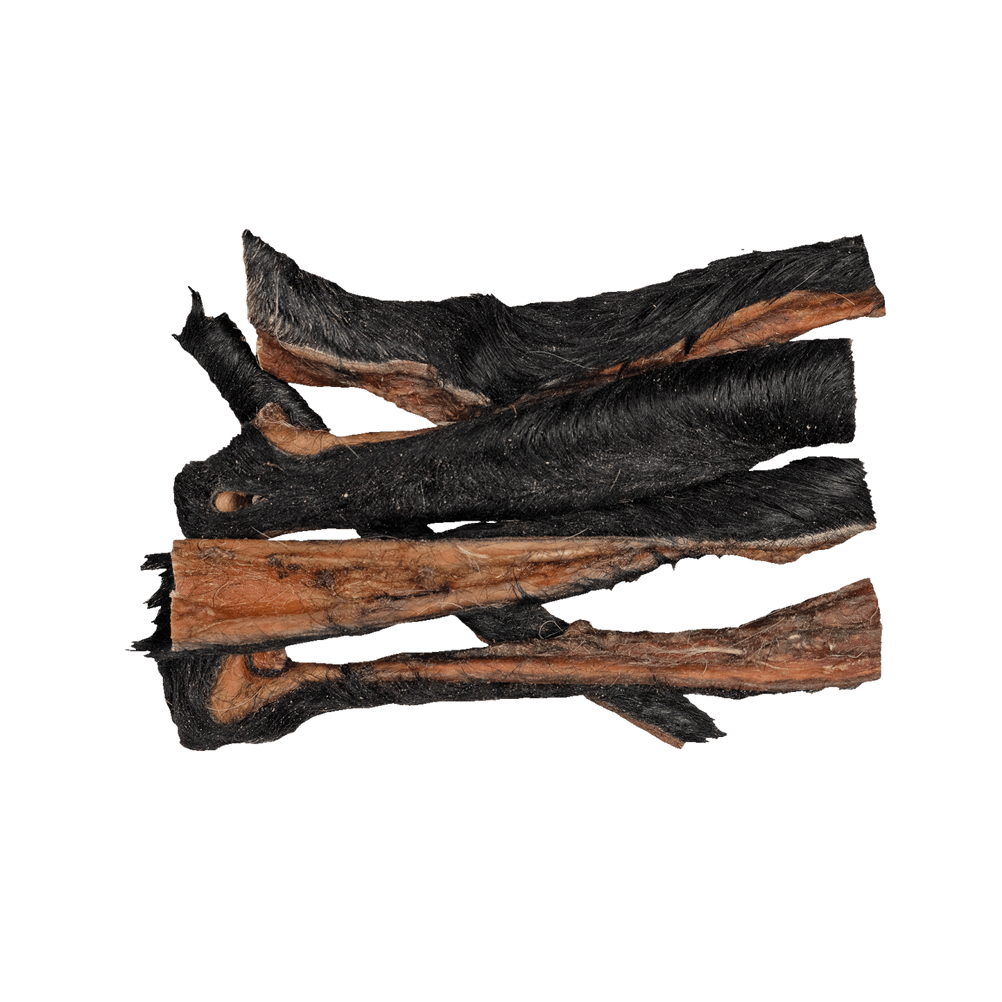 Braaaf Butchery Snacks Runderkophuid met haar 150 g - All For Animals