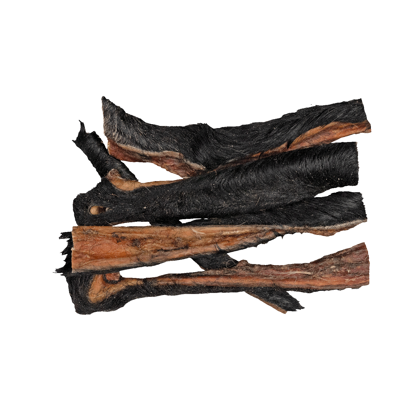 Braaaf Butchery Snacks Runderkophuid met haar 150 g - All For Animals