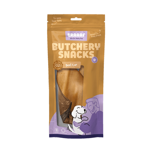 Braaaf Butchery Snacks Runderoor 2 stuks - All For Animals