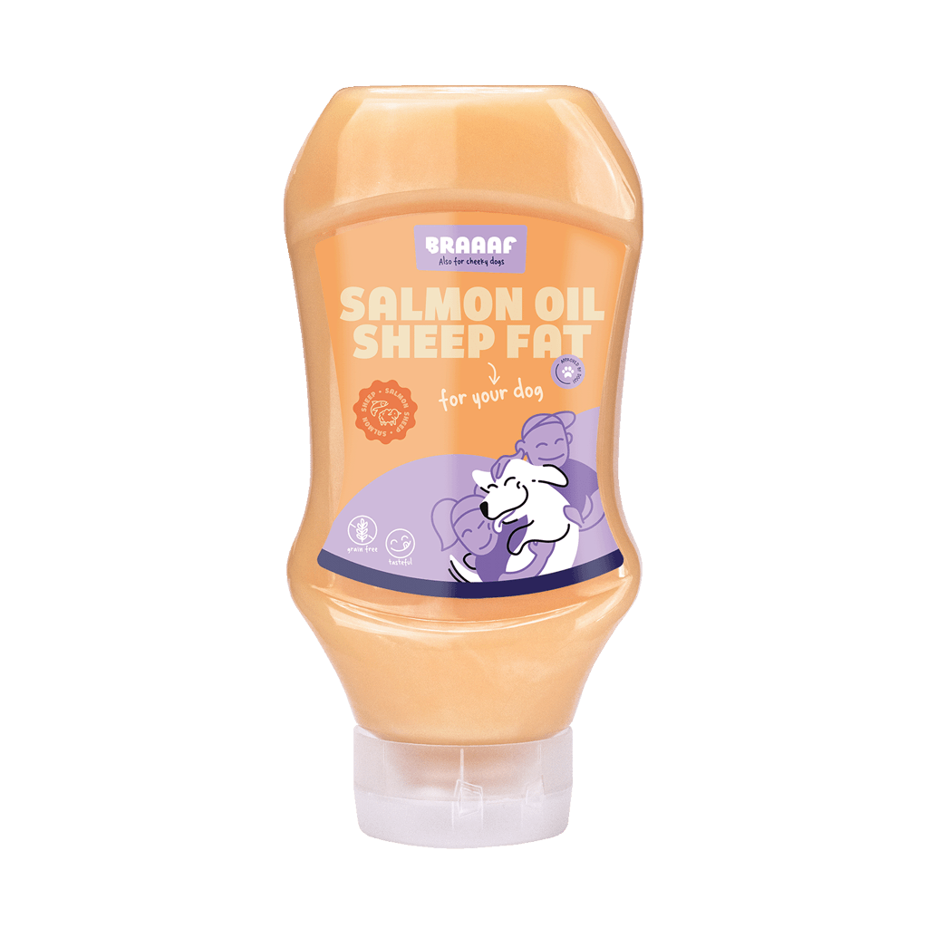 Braaaf Dog Food Sauce Zalmolie & Schapenvet - All For Animals