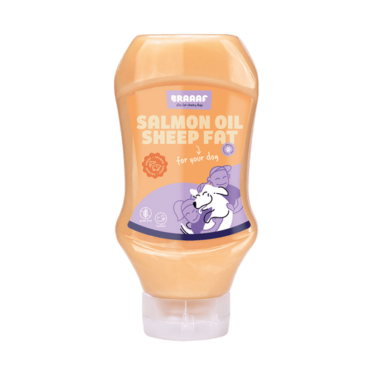 Braaaf Dog Food Sauce Zalmolie & Schapenvet - All For Animals
