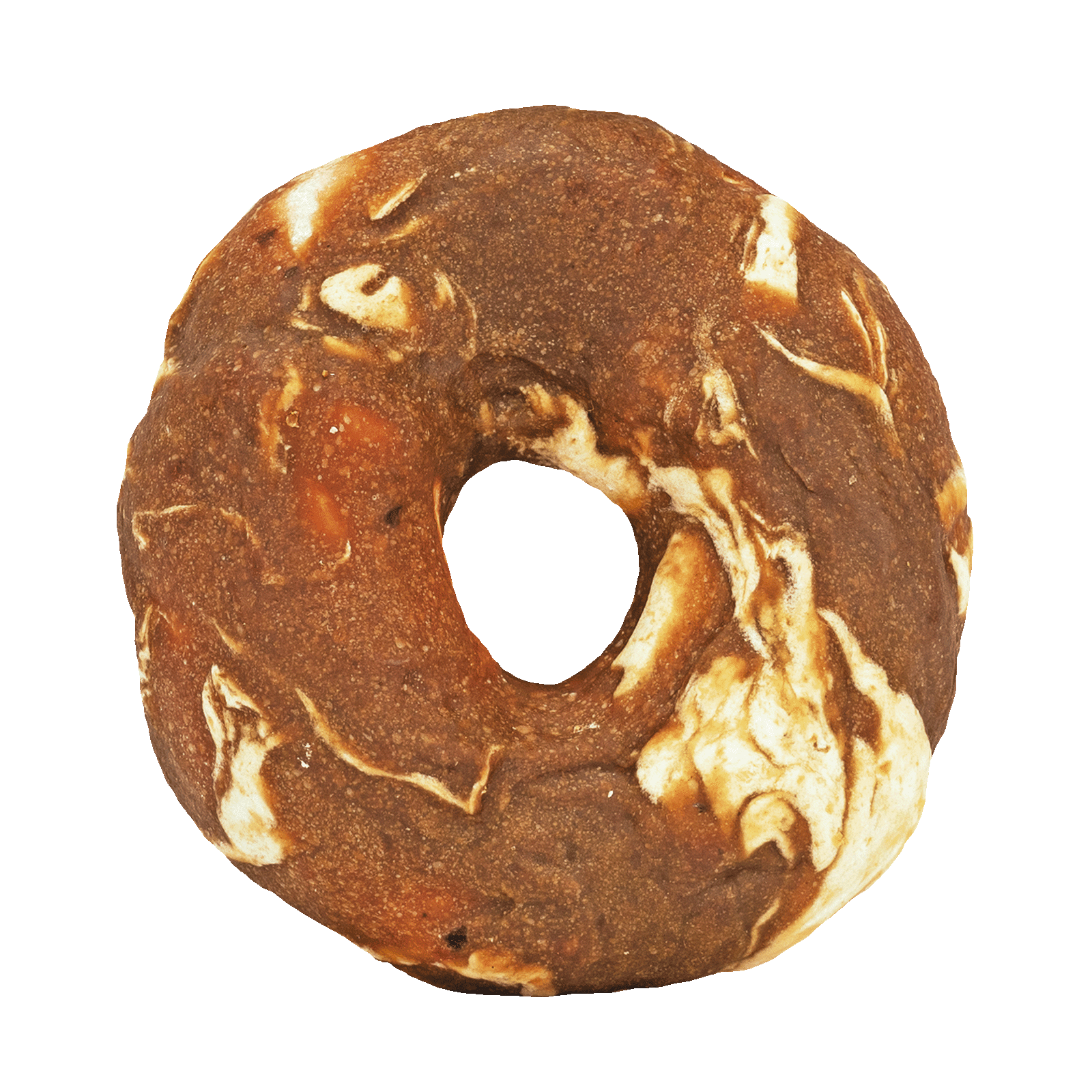 Braaaf Rawhide Donut Rund & Vis - All For Animals