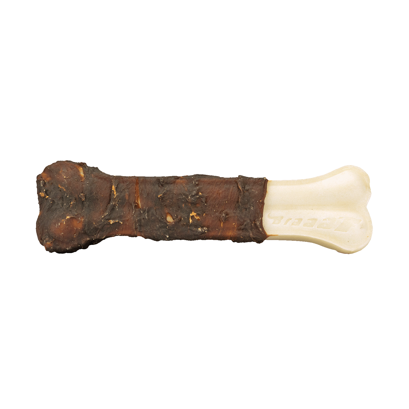Braaaf Rawhide Pressed Bone Eend - All For Animals