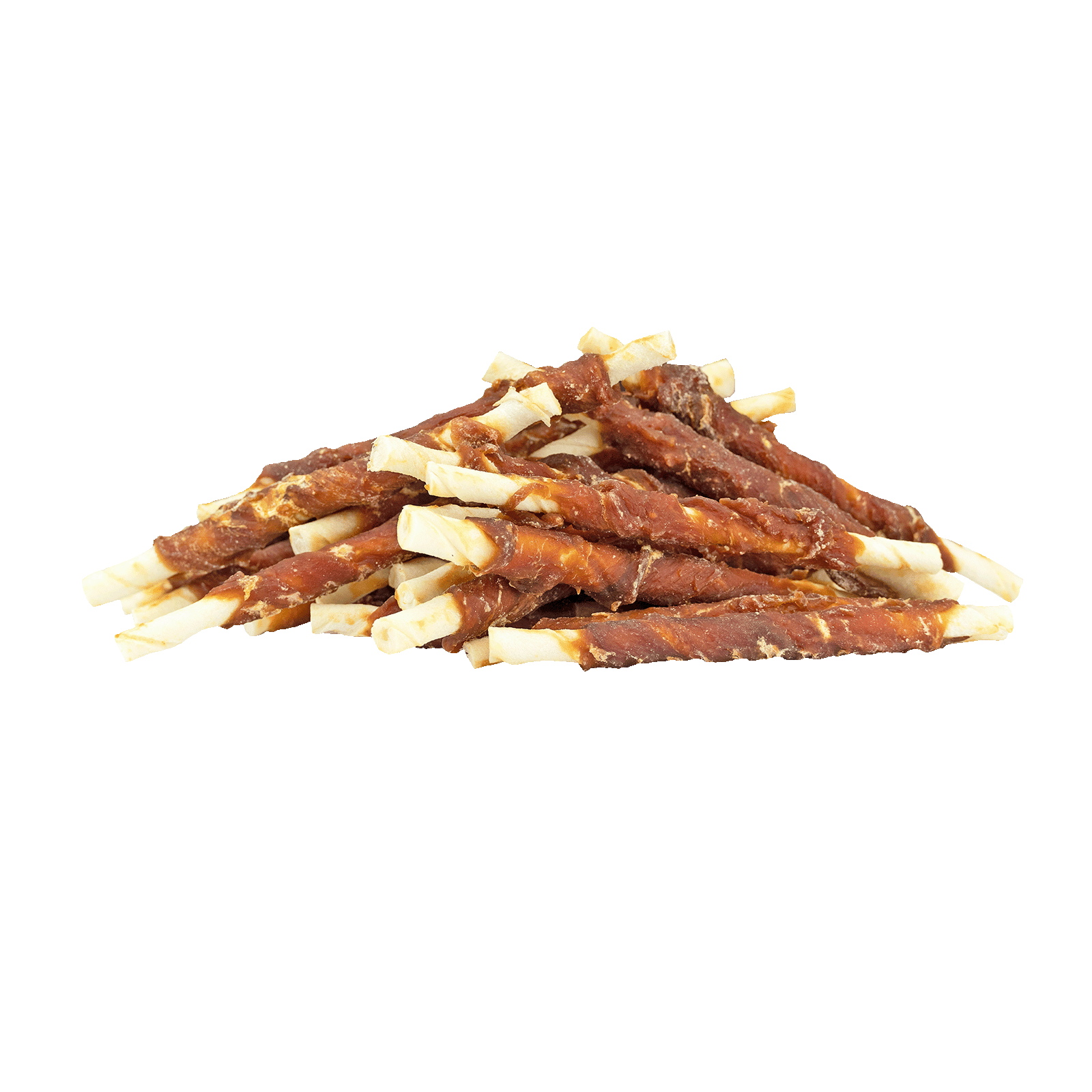 Braaaf Rawhide Roll Sticks Eend - 30 st. - All For Animals