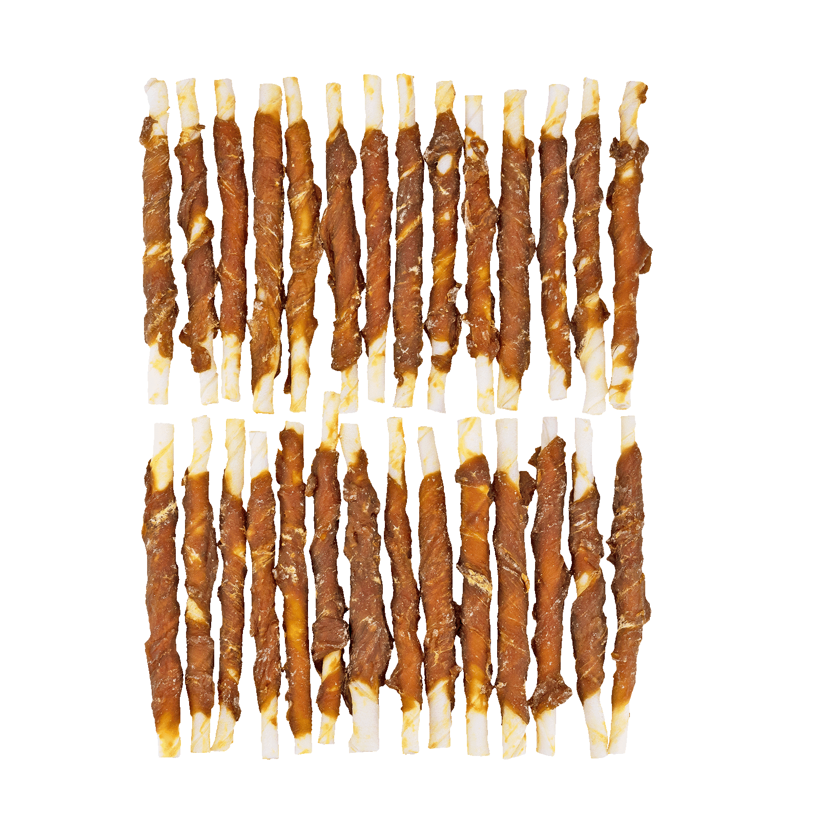 Braaaf Rawhide Roll Sticks Eend - 30 st. - All For Animals