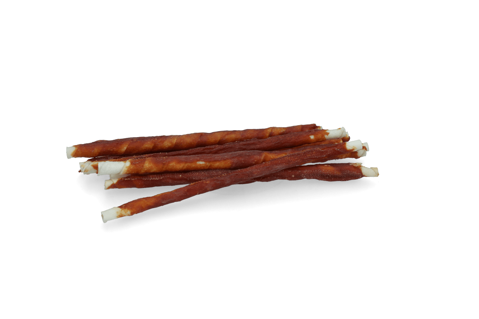 Braaaf Rawhide Twister Eend (8 st.) - 25 cm - All For Animals