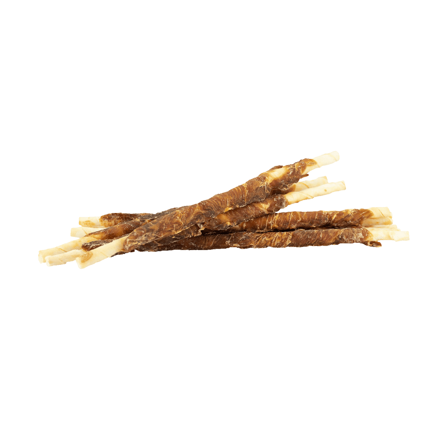 Braaaf Rawhide Twister Kip (8 st.) - 25 cm - All For Animals
