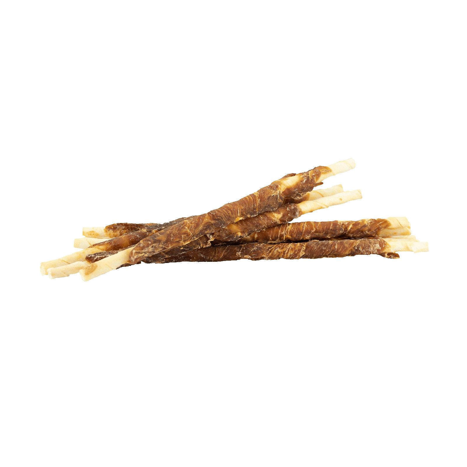 Braaaf Rawhide Twister Kip (8 st.) - 25 cm - All For Animals