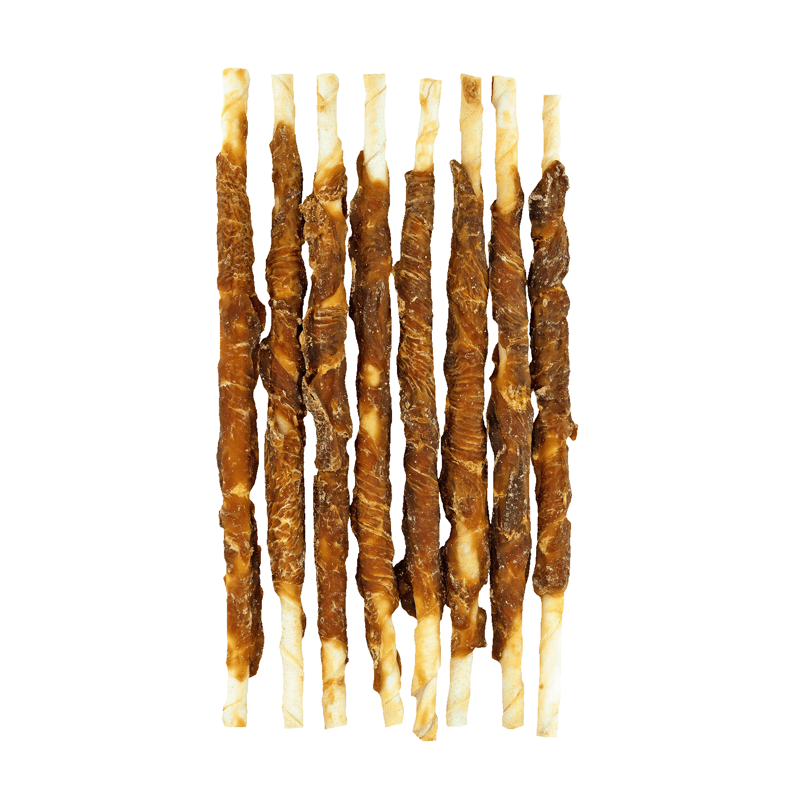 Braaaf Rawhide Twister Kip (8 st.) - 25 cm - All For Animals