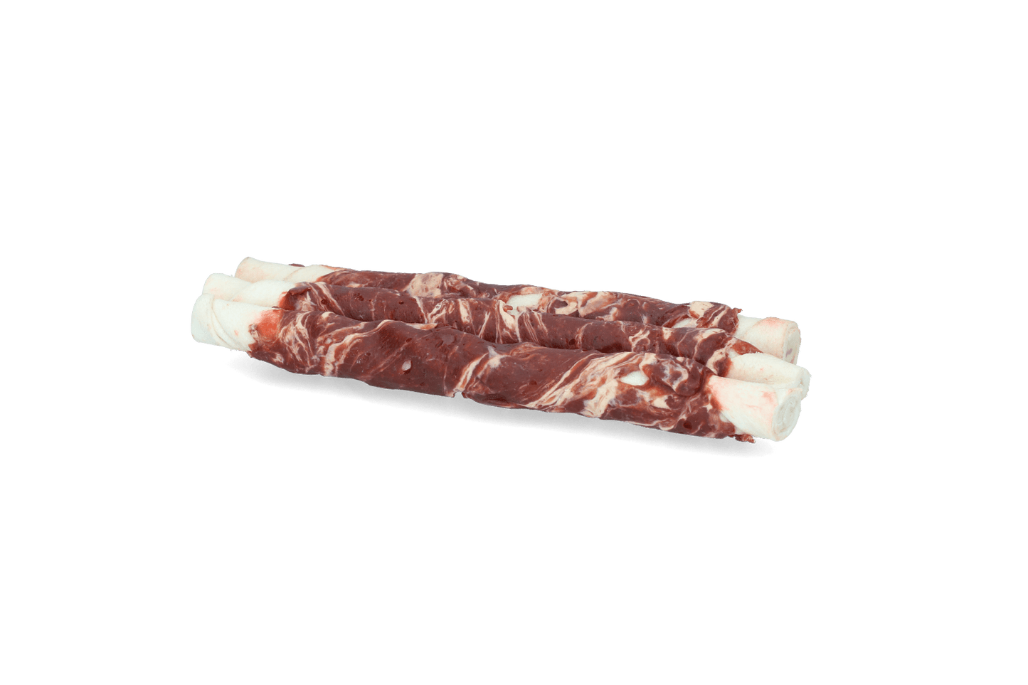 Braaaf Rawhide Twister Lam & Vis (3 st.) - 21 cm - All For Animals