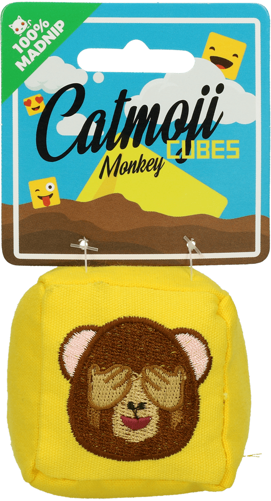 Catmoji Cube Monkey - All For Animals