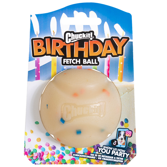 Chuckit! Birthday Fetch Ball M - All For Animals