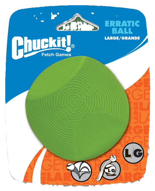 Chuckit! Erratic Ball - transparante productafbeelding