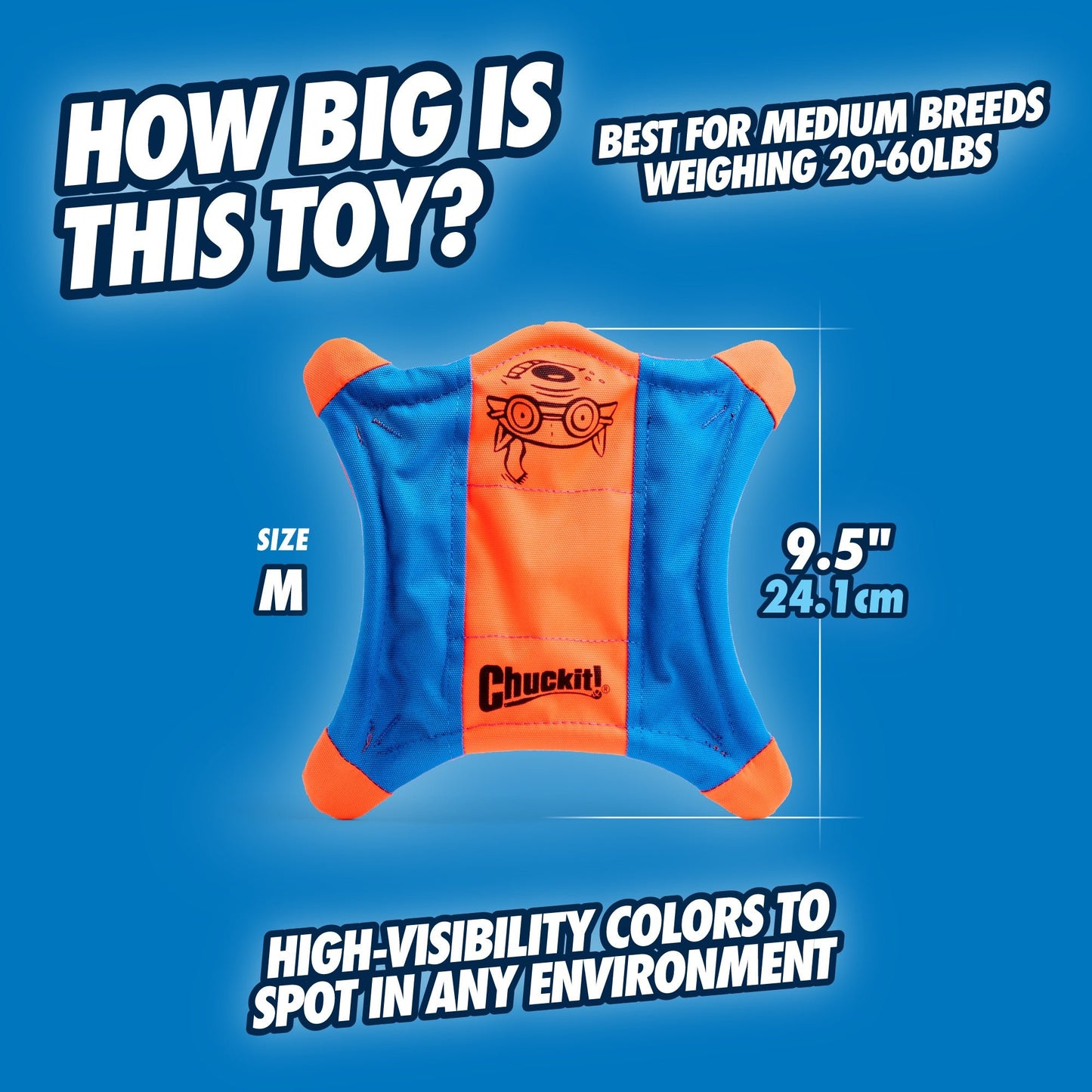 Chuckit! Flying Squirrel M - all for animals