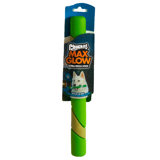 Chuckit! Max Glow Ultra Fetch Stick - transparante productafbeelding