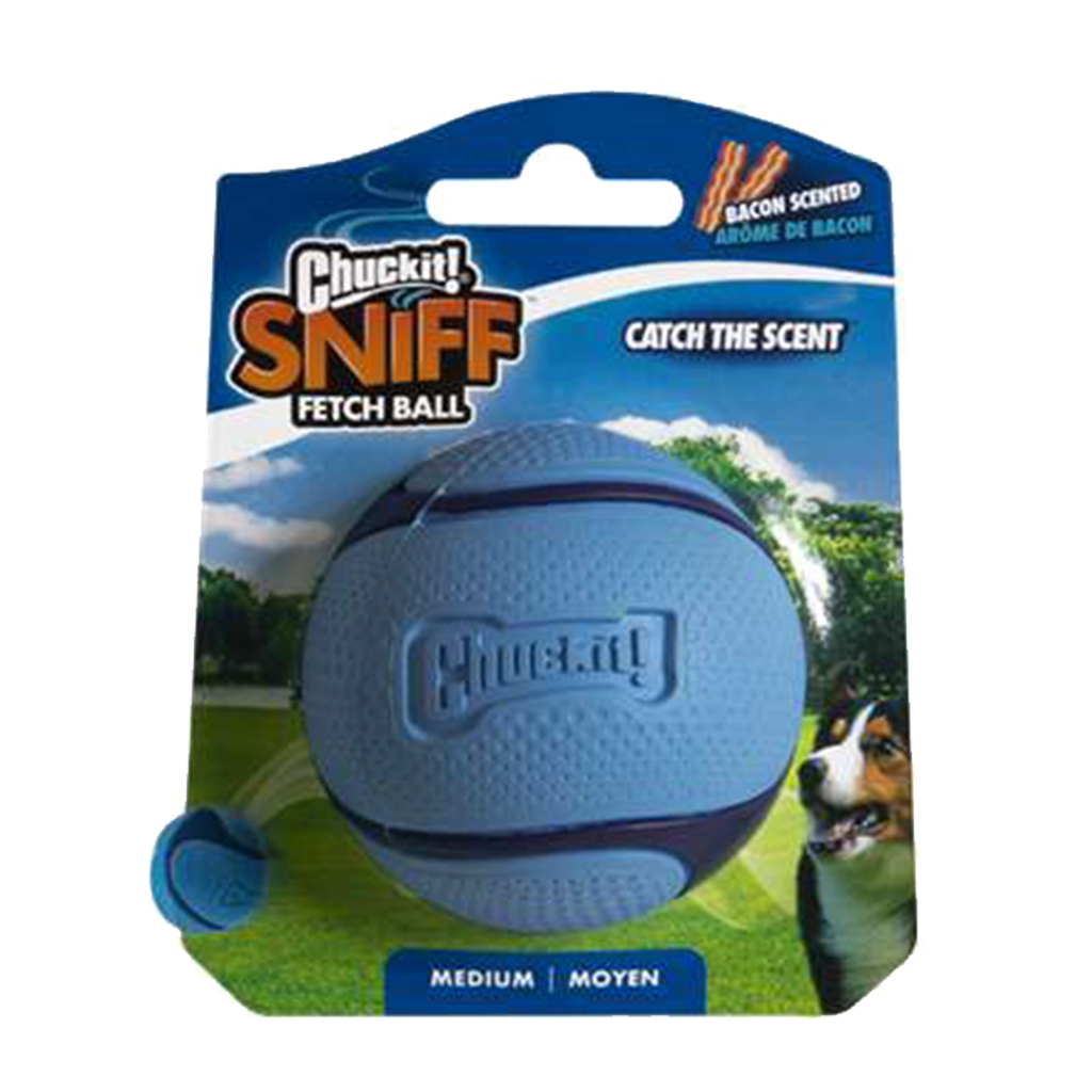 Chuckit! Sniff Fetch Ball Bacon M - all for animals