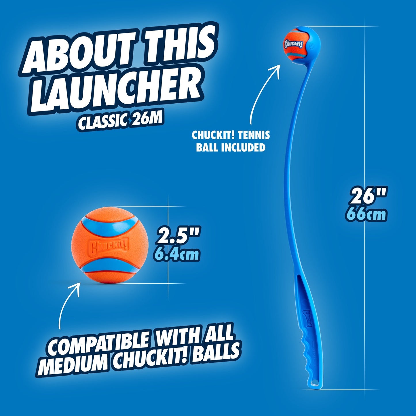 Chuckit! Sport Launcher - all for animals