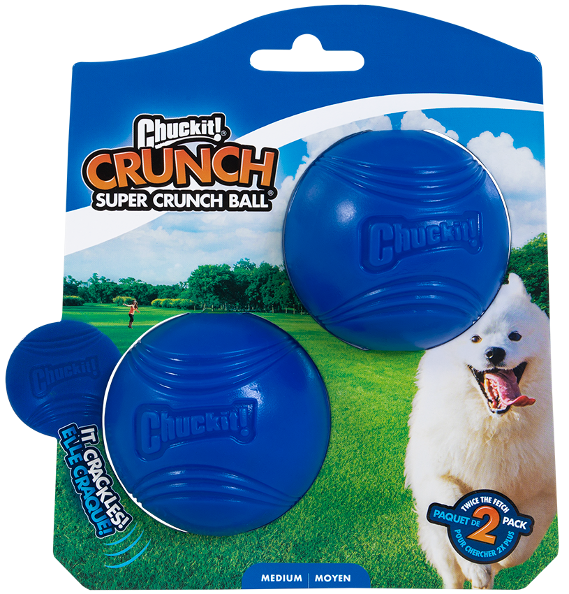 Chuckit! Super Crunch Ball M (2 - pack) - all for animals