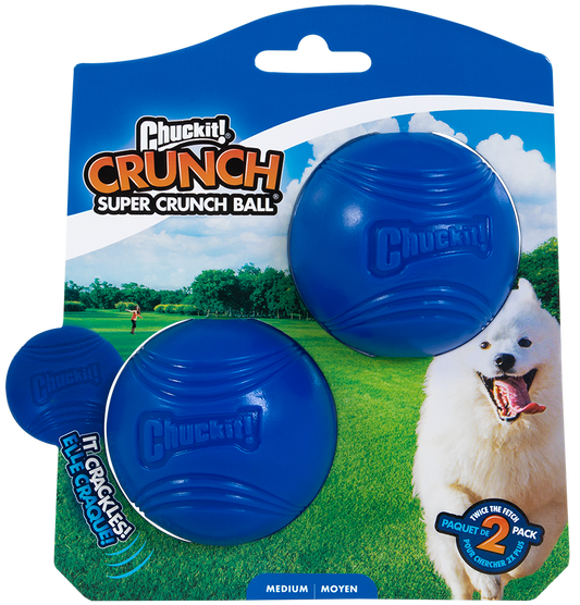 Chuckit! Super Crunch Ball M (2 - pack) - all for animals