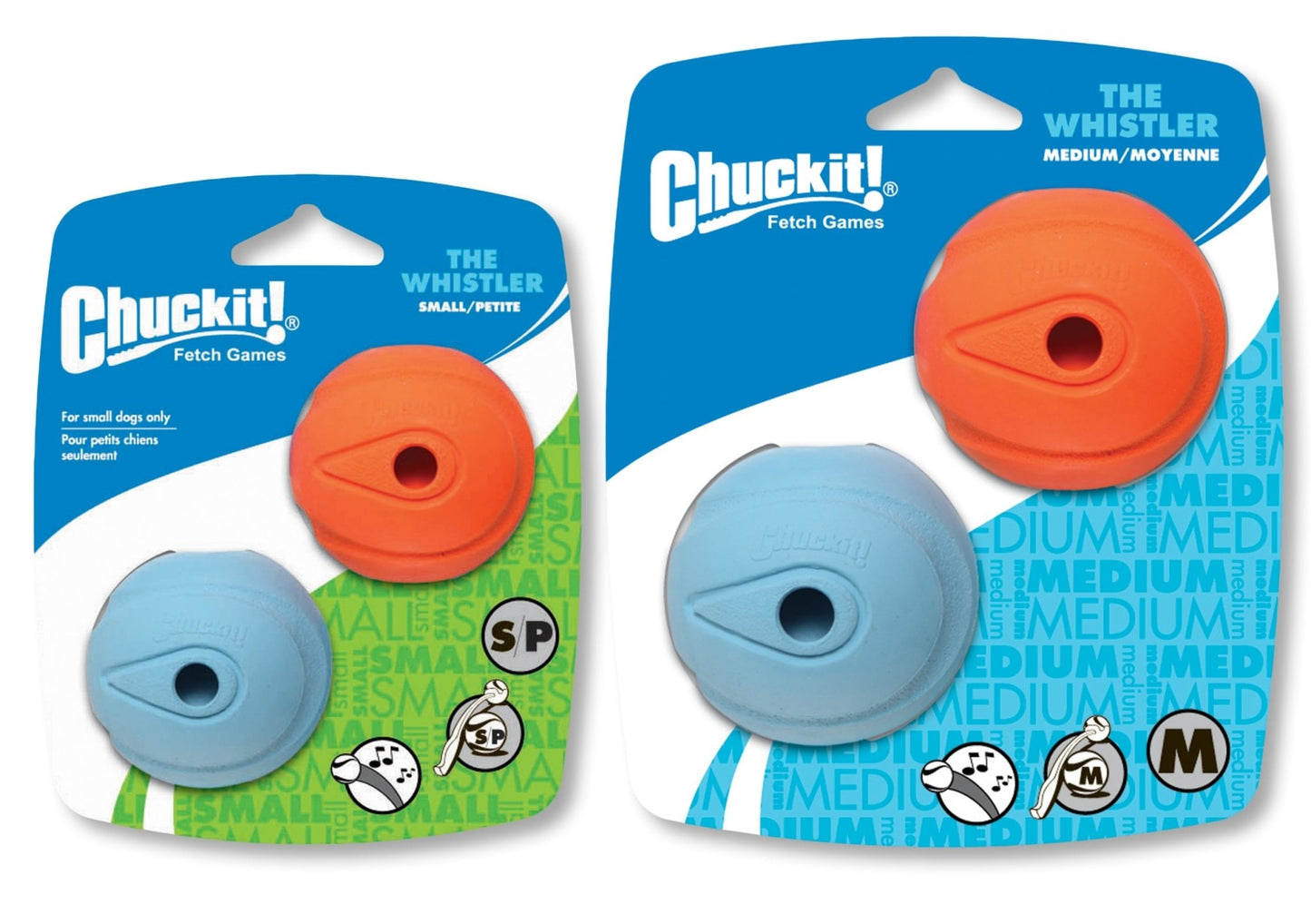 Chuckit! The Whistler S (2 - pack) - all for animals