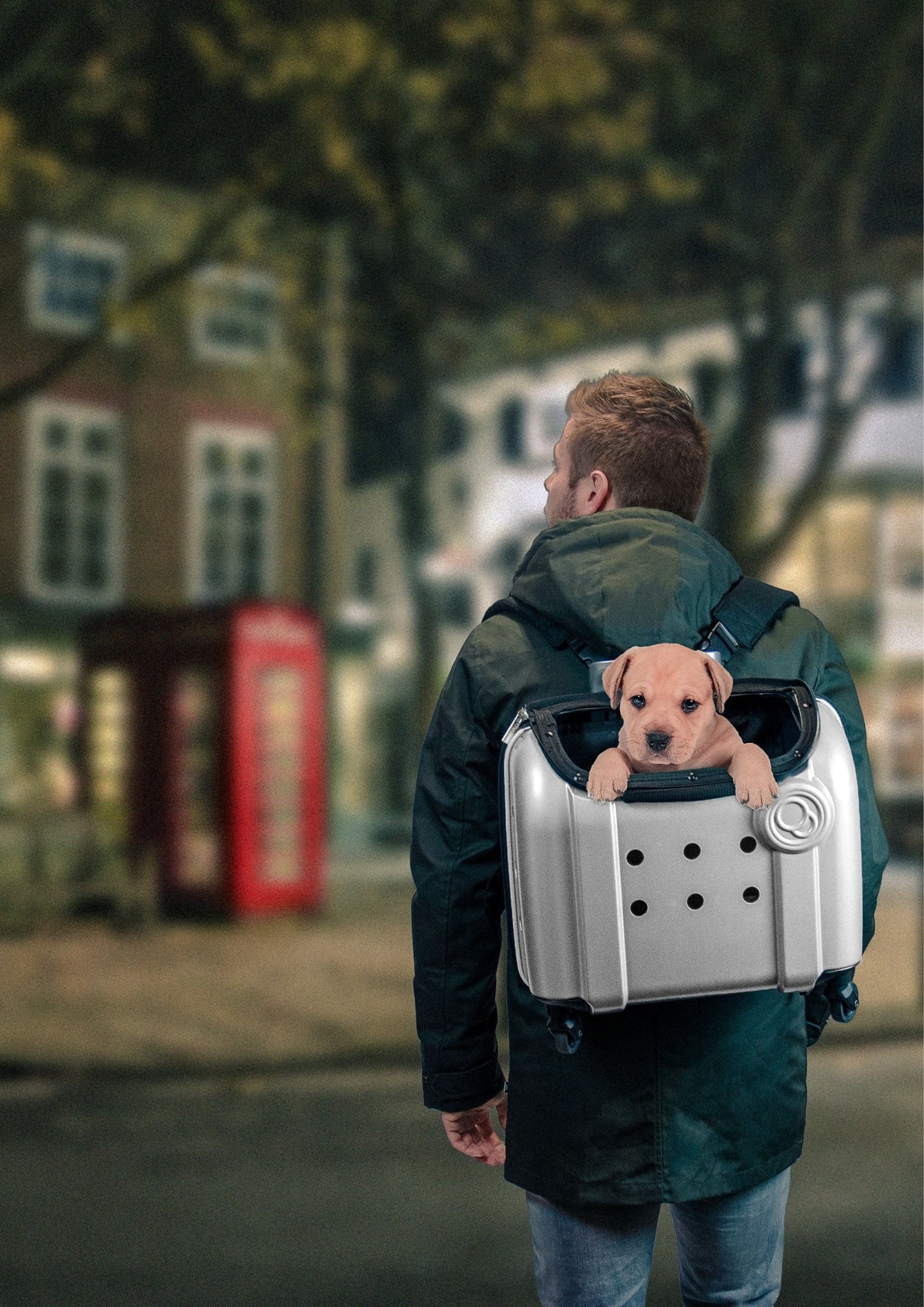 Compaws Trolley London 40 cm Grijs - All For Animals