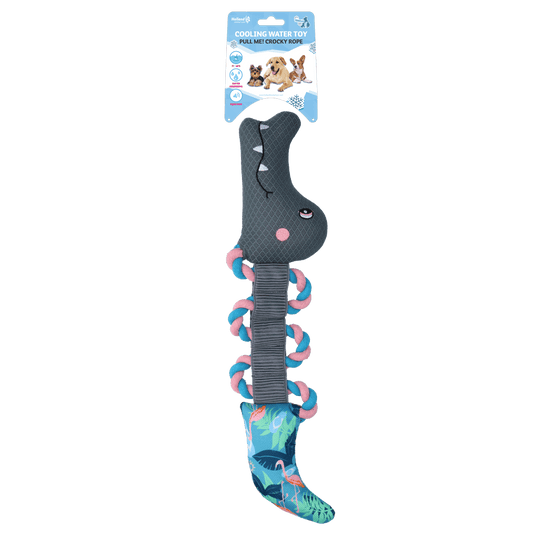 CoolPets Pull Me! Crocky Rope Flamingo - all for animals