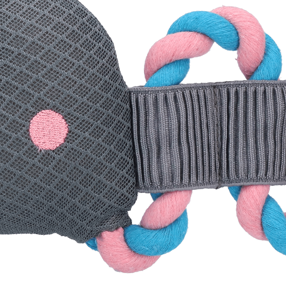 CoolPets Pull Me! Crocky Rope Flamingo - all for animals
