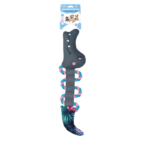 CoolPets Pull Me! Crocky Rope Flower - all for animals