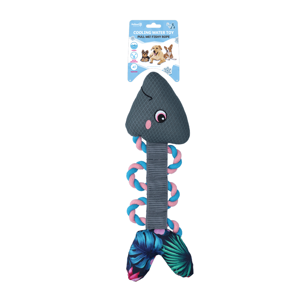 CoolPets Pull Me! Fishy Rope Flower - all for animals