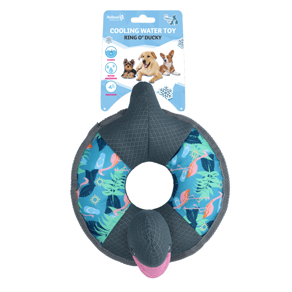 CoolPets Ring O' Ducky Flamingo - All For Animals