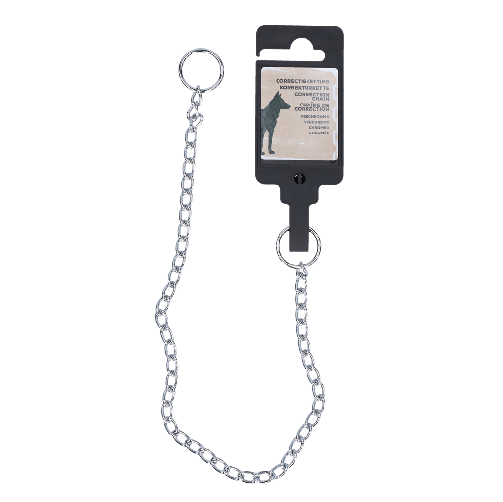 Correctieketting Verchroomd 2 x - all for animals