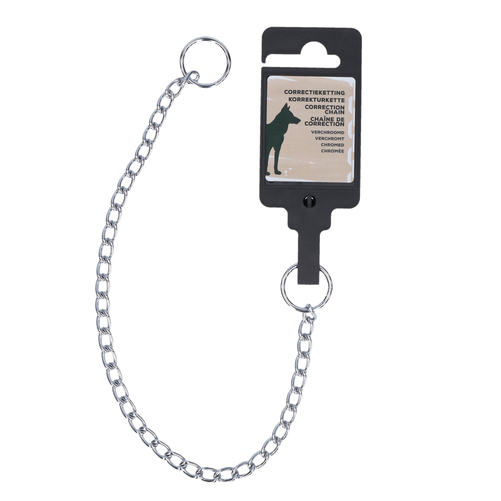 Correctieketting Verchroomd 2 x - all for animals
