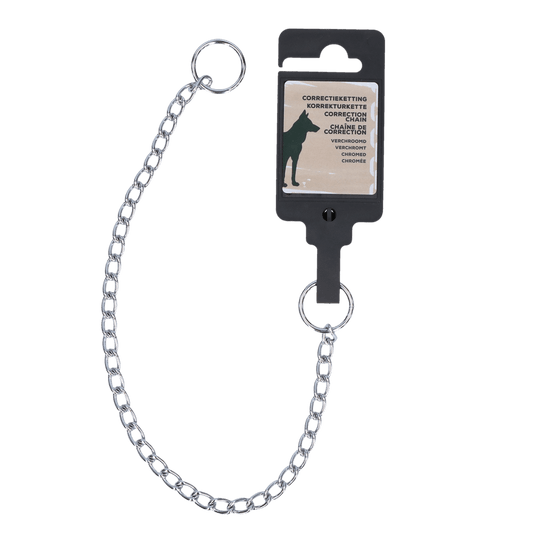 Correctieketting Verchroomd 2 x - all for animals