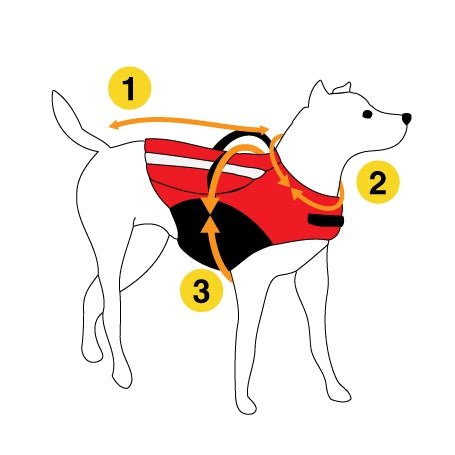 Dog Armor Knockdown Coat (Insect Shield) XXXXS (20cm ruglengte) - all for animals
