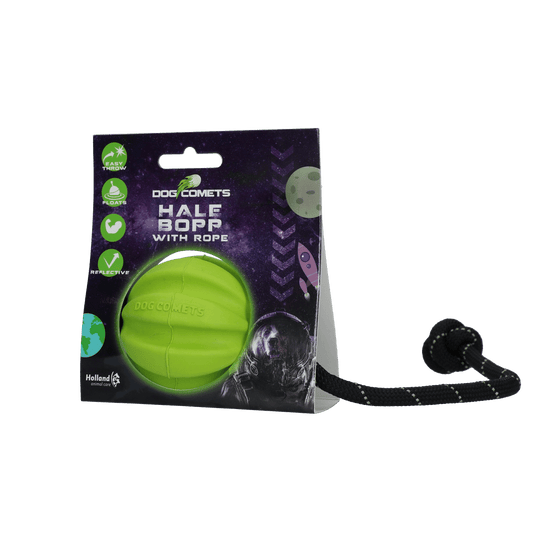 Dog Comets Hale Bopp Met Touw Groen - all for animals