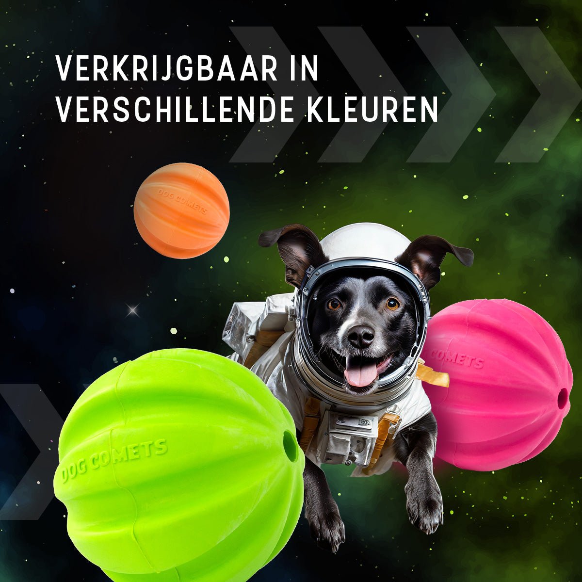 Dog Comets Hale Bopp Met Touw Groen - all for animals