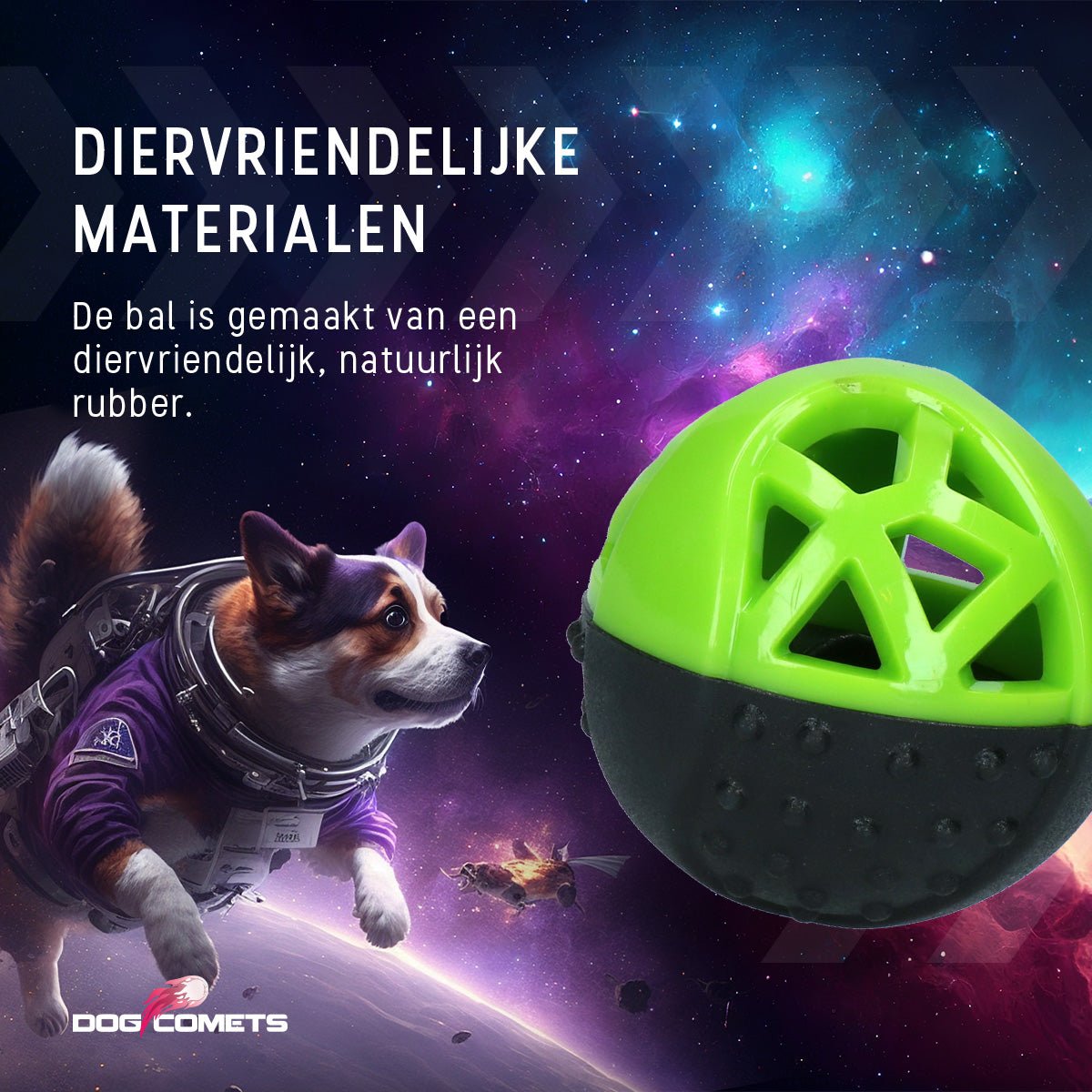 Dog Comets Moonstone Traktatiebal - all for animals