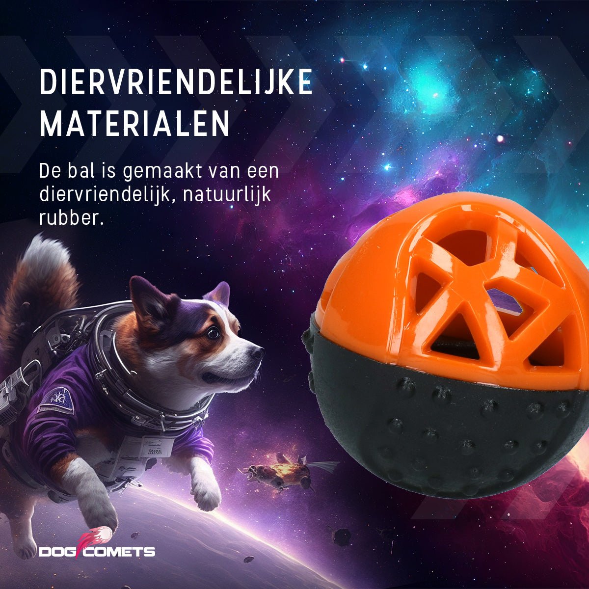 Dog Comets Moonstone Traktatiebal - all for animals