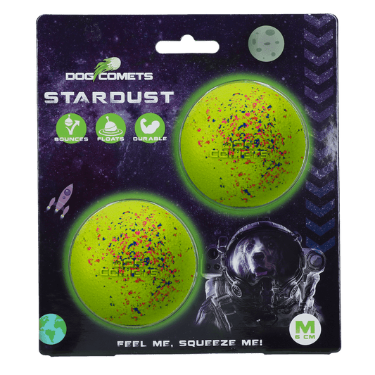 Dog Comets Stardust Groen M (2 - Pack) - all for animals