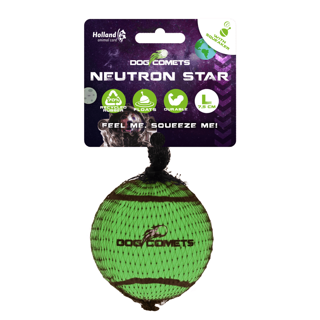 Dog Comets Tennisbal Met Pieper Neutron Star L - all for animals
