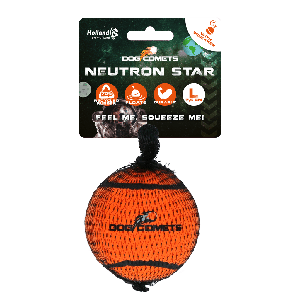 Dog Comets Tennisbal Met Pieper Neutron Star L - all for animals
