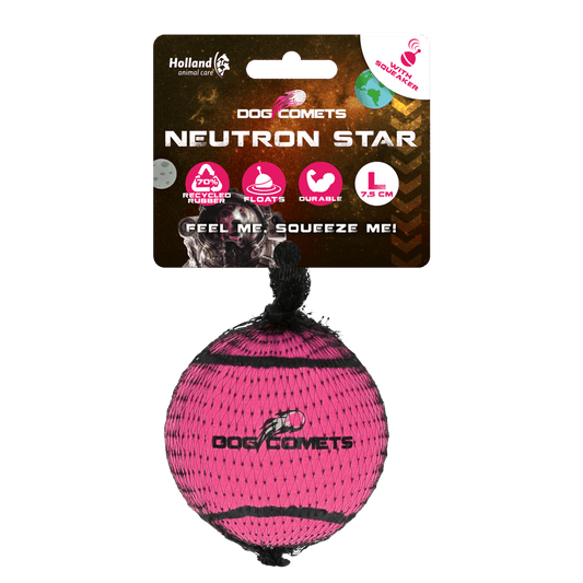 Dog Comets Tennisbal Met Pieper Neutron Star L - all for animals