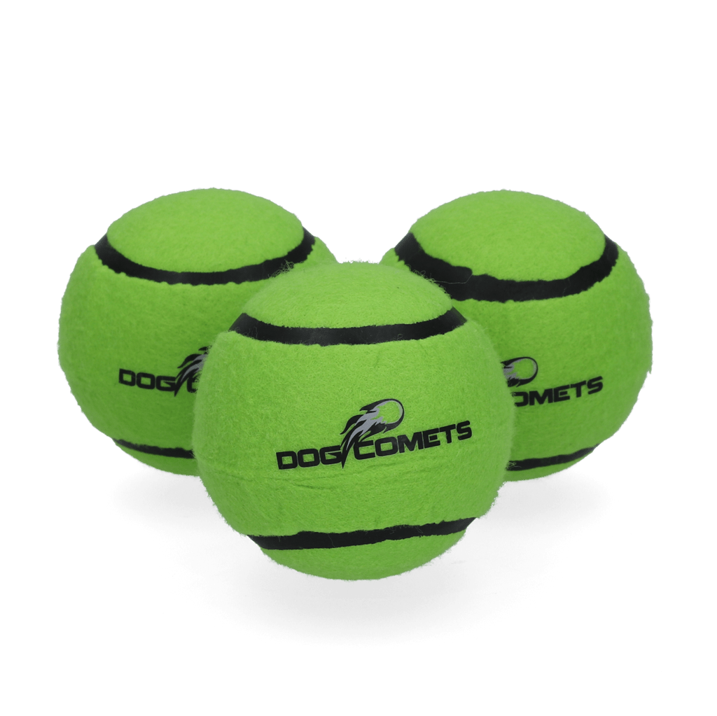 Dog Comets Tennisbal Met Pieper Neutron Star M Groen (3 - pack) - all for animals